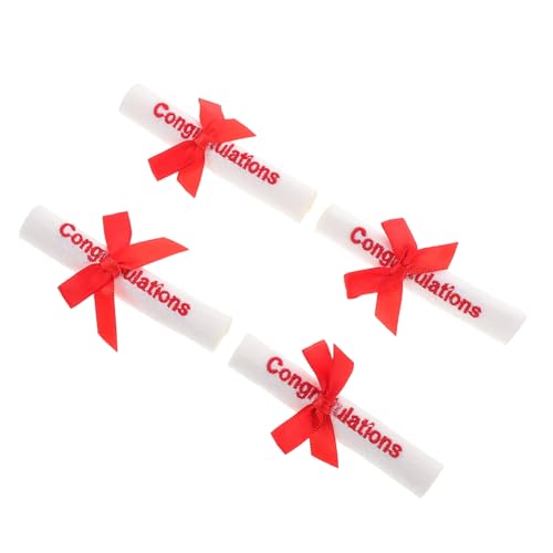 PartyKindom 4 Stück Teiliges Abschluss Mini Graduation Bären Plüsch Dekorationen mit Kleinen Diplomen Gestickte Zertifikatsrollen Partyaccessoires für Abschlussfeier PartyKindom 4 Stück Teiliges Abschluss Mini Graduation Bären Plüsch Dekorationen mit Kleinen Diplomen Gestickte Zertifikatsrollen Partyaccessoires für Abschlussfeier von PartyKindom