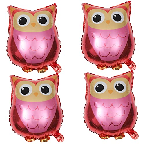 PartyKindom 4 Stück Teiliges Cartoon Eulen Folienballons Geburtstagsdeko Helium Geeignet Kreative Waldparty Dekoration Festliche Luftballons für Erwachsene PartyKindom 4 Stück Teiliges Cartoon Eulen Folienballons Geburtstagsdeko Helium Geeignet Kreative Waldparty Dekoration Festliche Luftballons für Erwachsene von PartyKindom