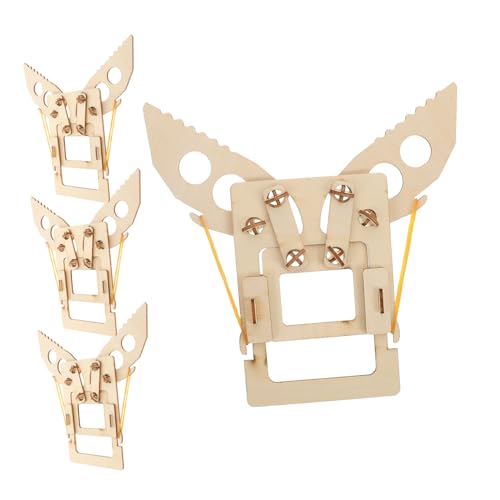 PartyKindom 4 Stück Teiliges Holz Puzzle DIY Mechanische Greifer Bausätze Stem Wissenschaft für Mädchen Pädagogisches Bastelset für Jugendliche Kreatives Lernspielzeug für Schule und Familie PartyKindom 4 Stück Teiliges Holz Puzzle DIY Mechanische Greifer Bausätze Stem Wissenschaft für Mädchen Pädagogisches Bastelset für Jugendliche Kreatives Lernspielzeug für Schule und Familie von PartyKindom