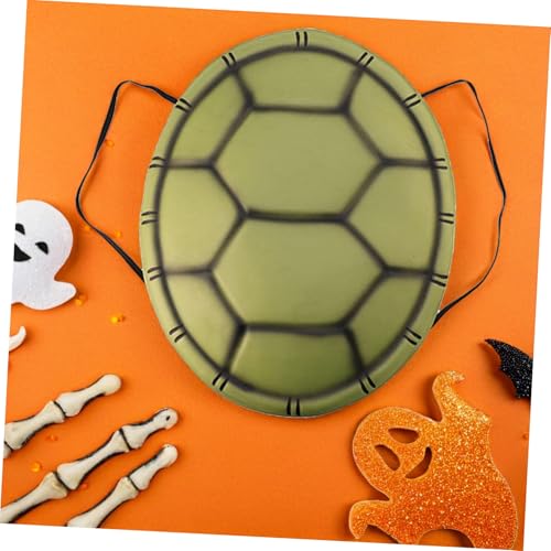 PartyKindom 4 Stück Teiliges Kinderkostüm Schildkrötenpanzer Eva Leichtes Cosplay Zubehör Halloween Fasnacht Party Verkleidung für Jungen und Mädchen PartyKindom 4 Stück Teiliges Kinderkostüm Schildkrötenpanzer Eva Leichtes Cosplay Zubehör Halloween Fasnacht Party Verkleidung für Jungen und Mädchen von PartyKindom