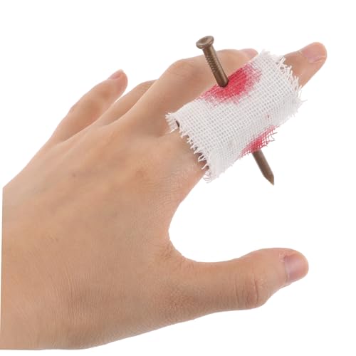 PartyKindom 4 Stück Teiliges Prankspielzeug Set mit Realistischen Fake Insekten Wasser Spritzringen und Nagel Durch Finger Trick für Halloween Fasching und April Partys PartyKindom 4 Stück Teiliges Prankspielzeug Set mit Realistischen Fake Insekten Wasser Spritzringen und Nagel Durch Finger Trick für Halloween Fasching und April Partys von PartyKindom