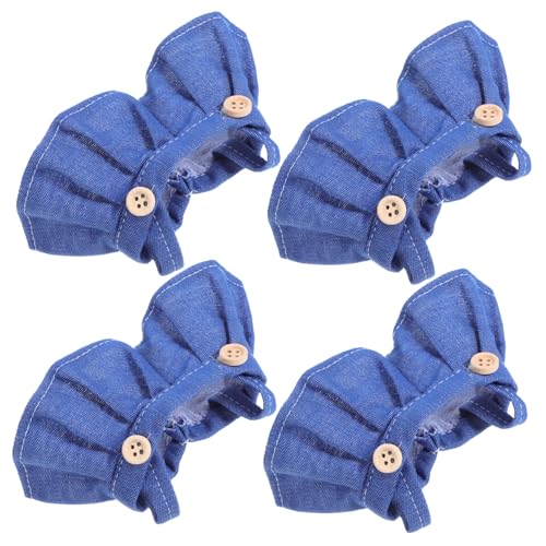 PartyKindom 4 Stück Teiliges Puppenkleidungs Weichem Stoff Puppenbekleidung mit Overall Rock Einfache An Ausziehfunktion Passgenaue Langlebige Outfits für Vielseitige Puppen Dekoration PartyKindom 4 Stück Teiliges Puppenkleidungs Weichem Stoff Puppenbekleidung mit Overall Rock Einfache An Ausziehfunktion Passgenaue Langlebige Outfits für Vielseitige Puppen Dekoration von PartyKindom