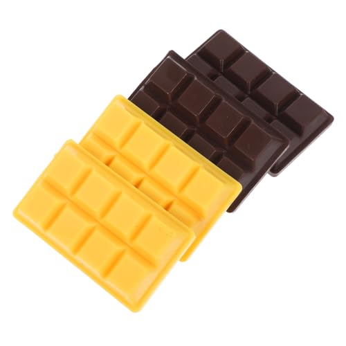 PartyKindom 4 Stück Teiliges Resin Schokoladenmodell Realistische Dekofiguren in Braun und Beige Stabile Unechte Schokoladen Nachbildung Vielseitig als Tisch deko Fotorequisite und PartyKindom 4 Stück Teiliges Resin Schokoladenmodell Realistische Dekofiguren in Braun und Beige Stabile Unechte Schokoladen Nachbildung Vielseitig als Tisch deko Fotorequisite und von PartyKindom