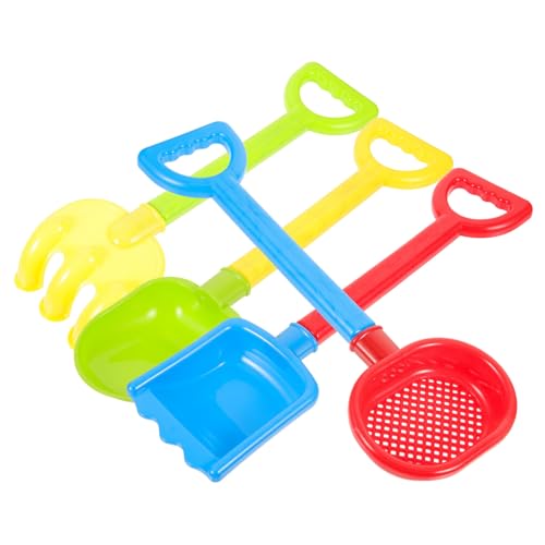 PartyKindom 4 Stück Teiliges Sandspielzeug für Große Bunte Sandschaufeln aus Robustem Kunststoff für Strand Sandkasten und Outdoor Partys Fördert Kreatives und Sandburgen Zufällige Farbe PartyKindom 4 Stück Teiliges Sandspielzeug für Große Bunte Sandschaufeln aus Robustem Kunststoff für Strand Sandkasten und Outdoor Partys Fördert Kreatives und Sandburgen Zufällige Farbe von PartyKindom