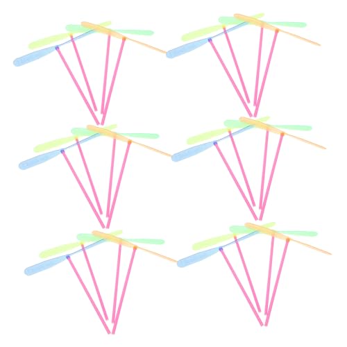 PartyKindom 40stücke Flugspielzeug Für Junge Mädchen Handbetriebene Propeller-toys Outdoor-spielzeug Für Partys Und Freizeitaktivitäten Bunten Farben Zufällige Farbauswahl von PartyKindom