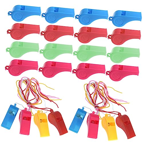 PartyKindom 48Stücke Sportpfeifen mit Lanyard Lauter Sound für Schiedsrichter Training Kinderpartys für Spiele und Notfälle von PartyKindom