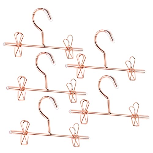 PartyKindom 5 Stück Mini Kleiderbügel für Puppen aus Metall für Puppenkleidung Roségold Zubehör für Mini Häuser und Spielzeugräume PartyKindom 5 Stück Mini Kleiderbügel für Puppen aus Metall für Puppenkleidung Roségold Zubehör für Mini Häuser und Spielzeugräume von PartyKindom