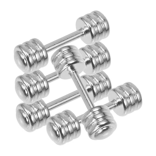 PartyKindom 5stücke Teiliges Miniatur Hantelset Für Puppenhaus Maßstab Realistische Fitness Modell Dekoration Für Gym Räume Hochwertiges Design Für Kreative Spielideen PartyKindom 5stücke Teiliges Miniatur Hantelset Für Puppenhaus Maßstab Realistische Fitness Modell Dekoration Für Gym Räume Hochwertiges Design Für Kreative Spielideen von PartyKindom