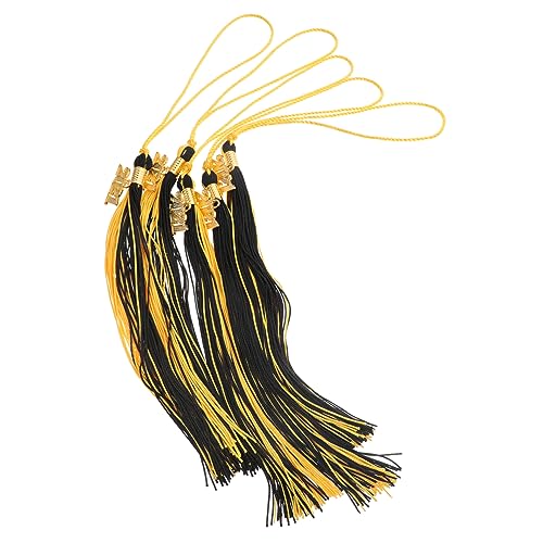 PartyKindom 5 Stück Teiliges Doktorhut Quasten Anhänger Bachelor Abschluss Dekoration für Graduierung Party Souvenir und PartyKindom 5 Stück Teiliges Doktorhut Quasten Anhänger Bachelor Abschluss Dekoration für Graduierung Party Souvenir und von PartyKindom