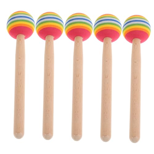 PartyKindom 5 Stück Teiliges Holz Drumsticks mit Weichen Schwammspitzen Sicherer Percussion für Erwachsene Fördert Kreativität und Motorische Fähigkeiten Geeignet für Anfänger und Junge PartyKindom 5 Stück Teiliges Holz Drumsticks mit Weichen Schwammspitzen Sicherer Percussion für Erwachsene Fördert Kreativität und Motorische Fähigkeiten Geeignet für Anfänger und Junge von PartyKindom