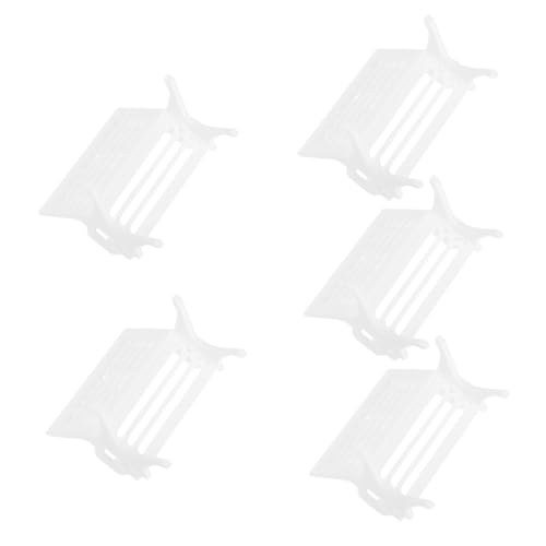 PartyKindom 5 Stück Teiliges Miniatur aus Kunststoff Realistische Kleine Stühle für Puppenszenen und Desktop Dekoration Leicht Langlebig Vielseitig für Miniatur Accessoires von PartyKindom