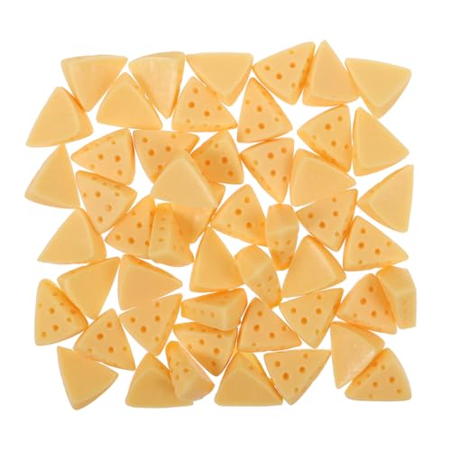 PartyKindom 50 Stück DIY Bastelsets Simulierte Käse Dekorationen Realistische Mini Dessert Accessoires für Kreative Projekte für Fotografie und Bastelideen PartyKindom 50 Stück DIY Bastelsets Simulierte Käse Dekorationen Realistische Mini Dessert Accessoires für Kreative Projekte für Fotografie und Bastelideen von PartyKindom