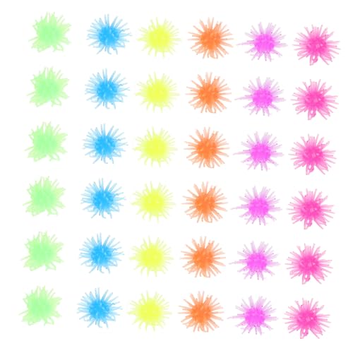 PartyKindom 50 Stück Klebende Elastische Spielzeuge Bunte Wandkrabbler Perfektes Party für Lustige und Sichere Spielzeuge für Geburtstagsfeiern Elastische und Wiederverwendbare Überraschungen von PartyKindom