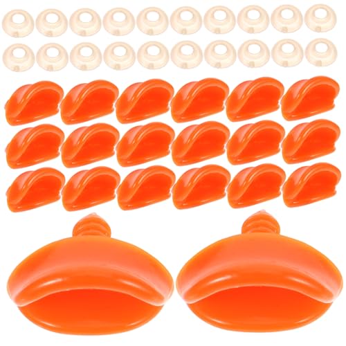 PartyKindom 50 Stück Kleiner Entenschnabel Mini- Entenschnabel zum Basteln Mini-Entenmaul Mädchen für Handwerk Sicherheitsschnäbel Basteln für Mund Orange PartyKindom 50 Stück Kleiner Entenschnabel Mini- Entenschnabel zum Basteln Mini-Entenmaul Mädchen für Handwerk Sicherheitsschnäbel Basteln für Mund Orange von PartyKindom