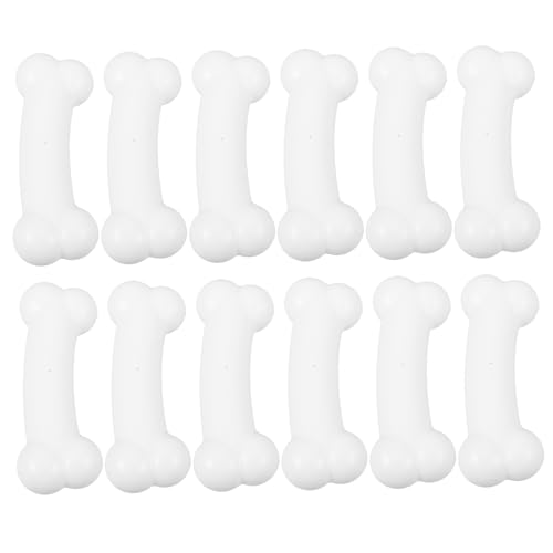PartyKindom 50 Stück Künstliche Knochen Deko Simulierte Plastik Skelette für Halloween Dekoration Realistische Fake Knochen für DIY Gruseldesigns für Spukhaus und Party Dekoration PartyKindom 50 Stück Künstliche Knochen Deko Simulierte Plastik Skelette für Halloween Dekoration Realistische Fake Knochen für DIY Gruseldesigns für Spukhaus und Party Dekoration von PartyKindom