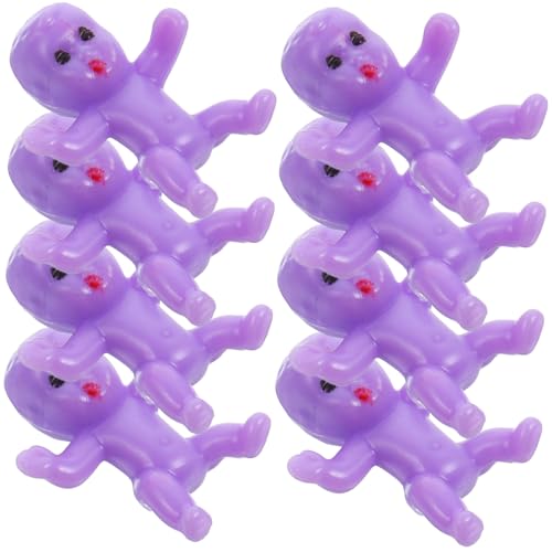 PartyKindom 50 Stück Mini Babypuppen Figuren aus Kunststoff Kleine Deko für Babyparty und Miniatur Sammelfiguren Pack für Shower und Kinderfeiern PartyKindom 50 Stück Mini Babypuppen Figuren aus Kunststoff Kleine Deko für Babyparty und Miniatur Sammelfiguren Pack für Shower und Kinderfeiern von PartyKindom