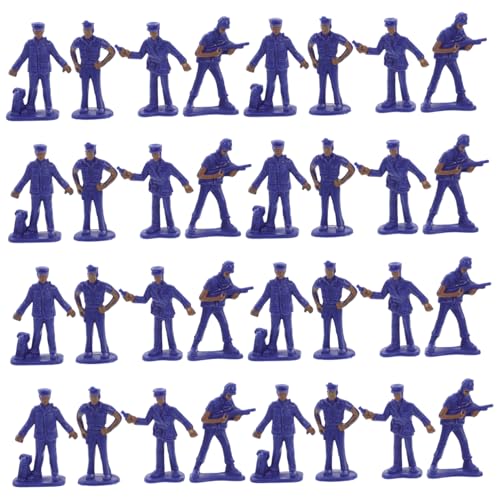 PartyKindom 50 Stück Polizeimodell Mikro-Ornamente Mini- -Dekorationen Figur Männlich Tisch Simulations- -Requisite Klein Schmuck Aktion Polizist Bahnhof Miniatur Blue Pp PartyKindom 50 Stück Polizeimodell Mikro-Ornamente Mini- -Dekorationen Figur Männlich Tisch Simulations- -Requisite Klein Schmuck Aktion Polizist Bahnhof Miniatur Blue Pp von PartyKindom