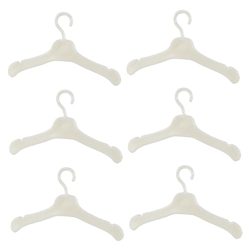 PartyKindom 50 Stück Puppenkleiderbügel Kunststoff Kleiderständer für Puppenoutfits zur Aufbewahrung von Puppenkleidung Sicher und Praktisch PartyKindom 50 Stück Puppenkleiderbügel Kunststoff Kleiderständer für Puppenoutfits zur Aufbewahrung von Puppenkleidung Sicher und Praktisch von PartyKindom