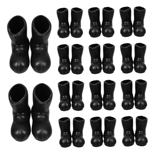PartyKindom 50 Stück Teiliges Mini Weihnachtsstiefel Miniatur Schuhe Ornament mit Glatten Kanten und Langlebigem Material für Puppenhaus Dekoration DIY Desktop Weihnachtsdeko von PartyKindom