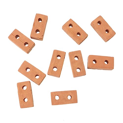 PartyKindom 50Stücke Mini Ziegelmodelle mit Löchern DIY Sandtisch Zubehör für Kreative Bauprojekte für Landschafts und Architekturmodelle Rot für Erwachsene PartyKindom 50Stücke Mini Ziegelmodelle mit Löchern DIY Sandtisch Zubehör für Kreative Bauprojekte für Landschafts und Architekturmodelle Rot für Erwachsene von PartyKindom