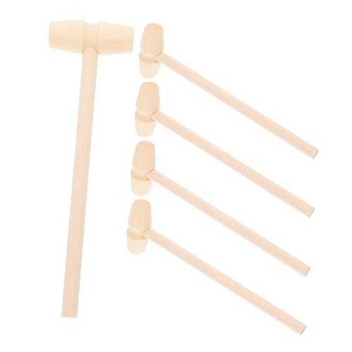 PartyKindom 5Stücke Teiliges Mini Holzhammer für Kreatives Schlagspielzeug Motorik und Hand Augen Koordination für Jungen PartyKindom 5Stücke Teiliges Mini Holzhammer für Kreatives Schlagspielzeug Motorik und Hand Augen Koordination für Jungen von PartyKindom