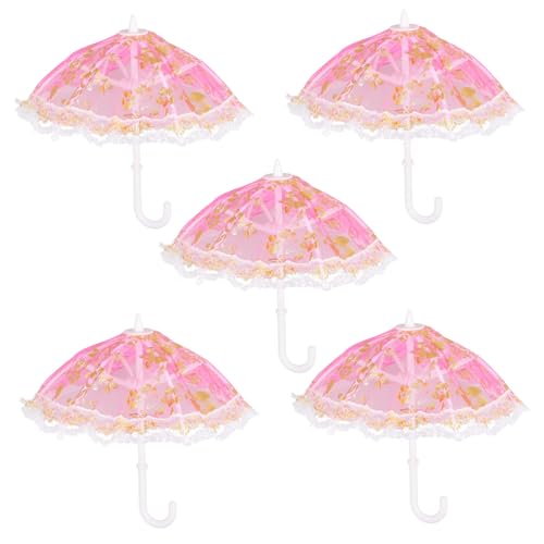 PartyKindom 5Stücke Teiliges Mini Sonnenschirme aus Hochwertigem Material Dekorative Spielzeuge für Mini Häuser DIY Zubehör Kreativität und Vorstellungskraft von Kindern PartyKindom 5Stücke Teiliges Mini Sonnenschirme aus Hochwertigem Material Dekorative Spielzeuge für Mini Häuser DIY Zubehör Kreativität und Vorstellungskraft von Kindern von PartyKindom