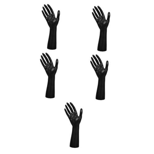 PartyKindom 5st Handmodell-requisiten Keramikhand Eheringhalter Für Männer Handdekor Handstatue Handpuppe Für Schmuck Blumenständer Hand Blumen Handring Puppenhand Ausstellungsstand Black Pvc PartyKindom 5st Handmodell-requisiten Keramikhand Eheringhalter Für Männer Handdekor Handstatue Handpuppe Für Schmuck Blumenständer Hand Blumen Handring Puppenhand Ausstellungsstand Black Pvc von PartyKindom