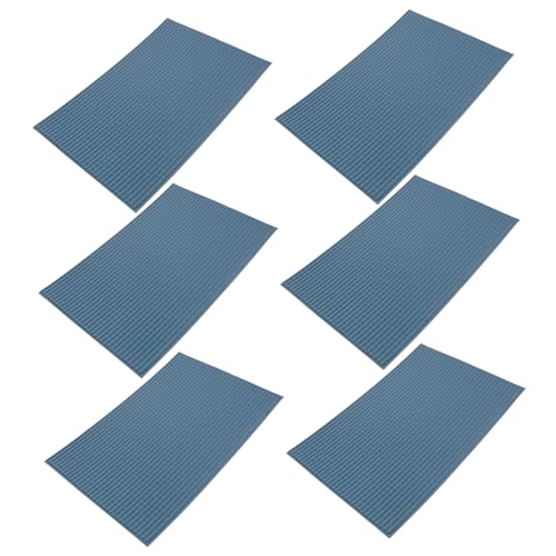 PartyKindom 6 Blätter Teiliges Miniatur Dachziegel Modelle aus Grauem PVC Realistische DIY Dachschindeln für Puppenhaus Garten und Sandtisch Mikrolandschaften Sichere Bastelmaterialien für PartyKindom 6 Blätter Teiliges Miniatur Dachziegel Modelle aus Grauem PVC Realistische DIY Dachschindeln für Puppenhaus Garten und Sandtisch Mikrolandschaften Sichere Bastelmaterialien für von PartyKindom