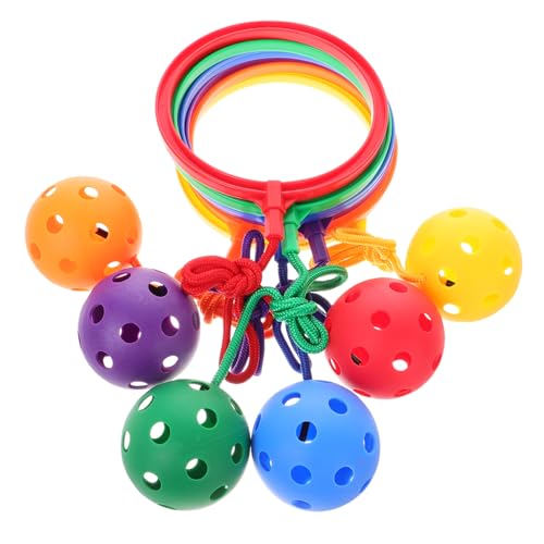 PartyKindom 6 Stück Flummi Sprungball am Knöchel federnd Übung Knöchel für Bein Skip Ball Knöchelspielzeug für Sprungball für Knöchel-Sprungspielzeug Plastik PartyKindom 6 Stück Flummi Sprungball am Knöchel federnd Übung Knöchel für Bein Skip Ball Knöchelspielzeug für Sprungball für Knöchel-Sprungspielzeug Plastik von PartyKindom