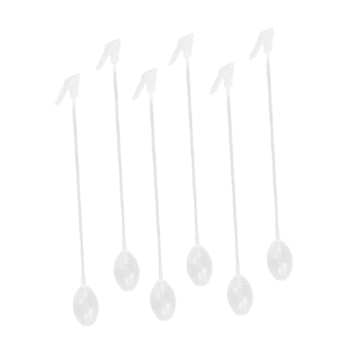 PartyKindom 6 Stück Hasenhut Zubehör für Plüschmützen beweglicher Ohrenersatz Zubehör für Hasenohren Mützeneinsatz für Plüschmützen DIY Tierhut- Plastik Transparent von PartyKindom