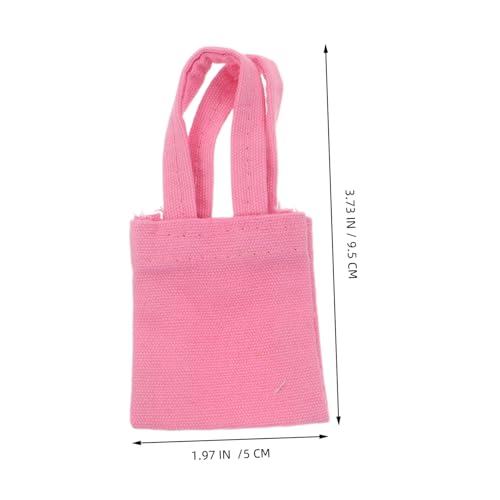 PartyKindom 6 Stück Maßstab Puppenhaus Handtaschen Langlebige Realistische Mini Schultertaschen für Sammler Puppendekoration Einfache von PartyKindom