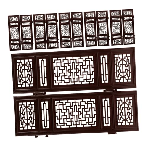 PartyKindom 6 Stück Screen -puppenspielzeug Bildschirm Chinesische Möbel Miniatur Raumteiler Dollhouse Schlafzimmermöbel Mini-raumteilerpaneel Mini-faltwand Kleiner Hausschirm Plastik Kaffee PartyKindom 6 Stück Screen -puppenspielzeug Bildschirm Chinesische Möbel Miniatur Raumteiler Dollhouse Schlafzimmermöbel Mini-raumteilerpaneel Mini-faltwand Kleiner Hausschirm Plastik Kaffee von PartyKindom
