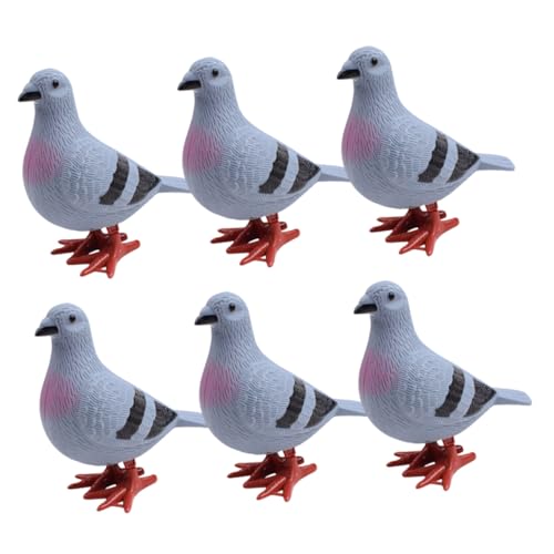 PartyKindom 6 Stück Teiliges Aufzieh Tauben für Lustige Vogel Figur Dekoratives Hüpfspielzeug Gemischte Farben als zu Ostern und Weihnachten Zufällige Farbe Zufällige Farbe PartyKindom 6 Stück Teiliges Aufzieh Tauben für Lustige Vogel Figur Dekoratives Hüpfspielzeug Gemischte Farben als zu Ostern und Weihnachten Zufällige Farbe Zufällige Farbe von PartyKindom