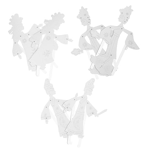PartyKindom 6 Stück Teiliges DIY Schattenpuppenspiel aus Hochwertigem Traditionelles Chinesisches Schattenspiel Handwerksmaterial für Pädagogisches Bastelspielzeug Kreativität und Feinmotorik PartyKindom 6 Stück Teiliges DIY Schattenpuppenspiel aus Hochwertigem Traditionelles Chinesisches Schattenspiel Handwerksmaterial für Pädagogisches Bastelspielzeug Kreativität und Feinmotorik von PartyKindom