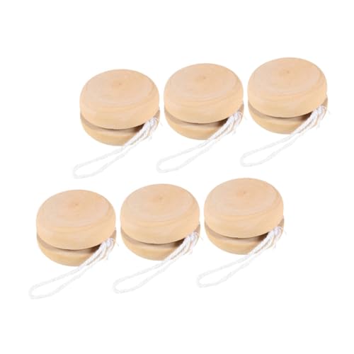 PartyKindom 6 Stück Teiliges DIY Yo Yo Ball aus Stabilem Holz Unbemalte Kleine Holzkugeln für Kreatives Bastelspielzeug zum Bemalen und Trainieren der Handgelenkskraft Sicher und Langlebig PartyKindom 6 Stück Teiliges DIY Yo Yo Ball aus Stabilem Holz Unbemalte Kleine Holzkugeln für Kreatives Bastelspielzeug zum Bemalen und Trainieren der Handgelenkskraft Sicher und Langlebig von PartyKindom