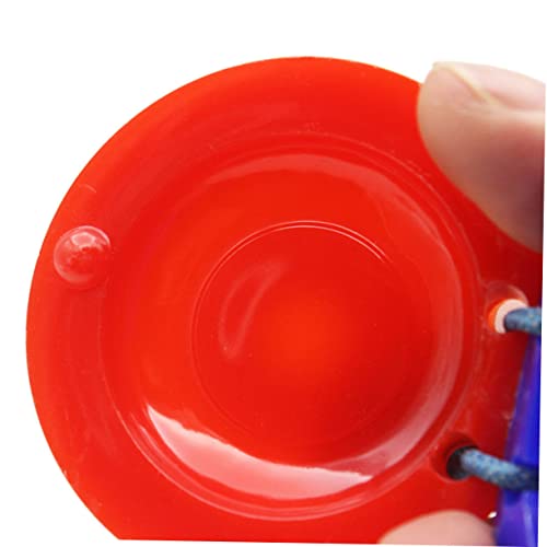 PartyKindom 6 Stück Teiliges Kastagnetten für Rote und Blaue Percussion Spielzeuge aus Glattem Sicherem Material Musikalisches Frühförderungsinstrument zur Spielerischen Rhythmusentwicklung PartyKindom 6 Stück Teiliges Kastagnetten für Rote und Blaue Percussion Spielzeuge aus Glattem Sicherem Material Musikalisches Frühförderungsinstrument zur Spielerischen Rhythmusentwicklung von PartyKindom