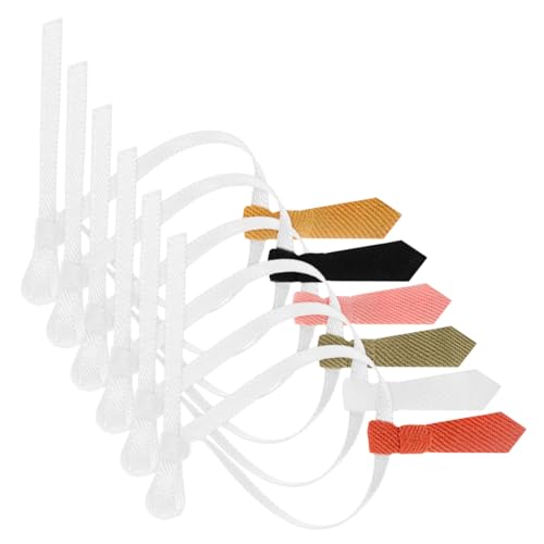 PartyKindom 6 Stück Teiliges Puppen Zubehör Bow Ties für Puppen Vielseitige Puppenkleidung Accessoires für Dollhouse Cosplay und Kreatives Ankleiden von PartyKindom