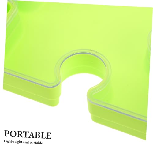 PartyKindom 6 Stück Teiliges Puzzle Sortier Tablett aus Bruchsicherem Kunststoff mit Deckel Großer Staubschutz Puzzle Organizer für Stapelbar Vielseitig für Perlen und DIY Projekte PartyKindom 6 Stück Teiliges Puzzle Sortier Tablett aus Bruchsicherem Kunststoff mit Deckel Großer Staubschutz Puzzle Organizer für Stapelbar Vielseitig für Perlen und DIY Projekte von PartyKindom