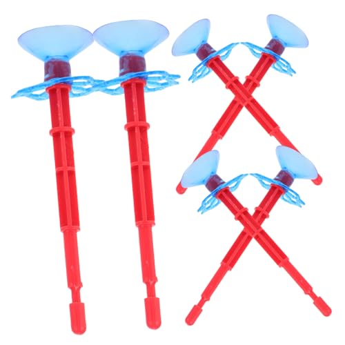 PartyKindom 6 Stück Teiliges Saugnapfpfeile mit Spider Web Design Kunststoff Saugnapfpfeile für Launcher Wandhaftend für Indoor und Outdoor Spielspaß von PartyKindom