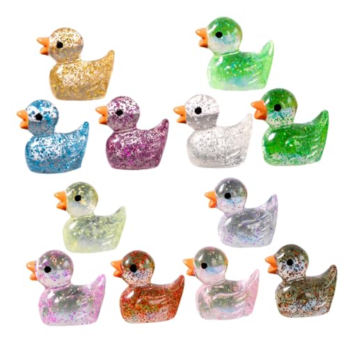 PartyKindom 60 Stück Teiliges Mini Entenfiguren Leuchtend im Dunkeln Resin Garten Deko Miniatur Tierfiguren für Puppenhaus Mikro Landschaft Kuchen und Autodekor Farben Mix PartyKindom 60 Stück Teiliges Mini Entenfiguren Leuchtend im Dunkeln Resin Garten Deko Miniatur Tierfiguren für Puppenhaus Mikro Landschaft Kuchen und Autodekor Farben Mix von PartyKindom