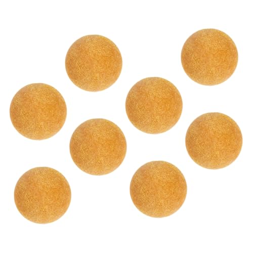 PartyKindom 8 Stück Gelbe Mini-fußbälle Für Tischfußball, Kinder-tischfußball, Ersatzbälle, Kleine Fußbälle Für Tischfußball, 36 Mm PartyKindom 8 Stück Gelbe Mini-fußbälle Für Tischfußball, Kinder-tischfußball, Ersatzbälle, Kleine Fußbälle Für Tischfußball, 36 Mm von PartyKindom