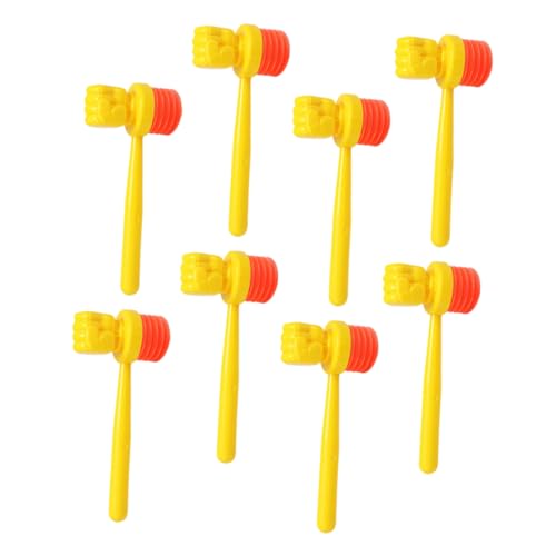 PartyKindom 8 Stück Mini Hammer für Teiliges Mallet Hammer Pounding Toy Sicher und Leicht für Lernspiele Geschenksäcke und Klassenzimmeraktivitäten von PartyKindom