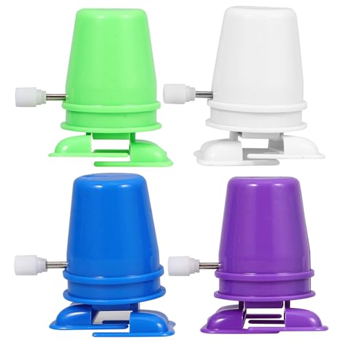 PartyKindom 8 Stück Teiliges DIY Aufziehmechanismus für Roboter mit Beweglichen Beinen Stabile Kunststoff Clockwork Teile Abnehmbare Aufziehfunktion für Basteln und Reparatur von von PartyKindom