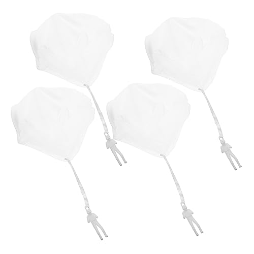 PartyKindom 8 Stück Teiliges DIY Blanko Fallschirmspielzeug für Mini Fallschirmspringer Zufälligen Farben Perfektes Outdoor für Kreative Aktivitäten und Simulation Zufällige Zufällige Farbe von PartyKindom