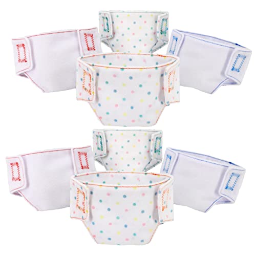 PartyKindom 8 Stück Teiliges Mini Puppenunterwäsche Süße Panties für Amerikanische Mädchenpuppe Leicht Realistisch als Puppenzubehör für Ankleiden und Dekorieren PartyKindom 8 Stück Teiliges Mini Puppenunterwäsche Süße Panties für Amerikanische Mädchenpuppe Leicht Realistisch als Puppenzubehör für Ankleiden und Dekorieren von PartyKindom