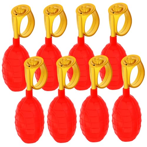 PartyKindom 8 Stück Teiliges Wasserspritzring Lustige Streichspielzeuge für Kleines Handliches Party Accessoire für Sommer Poolspiele rutschfeste Grifffunktion Einfach zu Reinigen und PartyKindom 8 Stück Teiliges Wasserspritzring Lustige Streichspielzeuge für Kleines Handliches Party Accessoire für Sommer Poolspiele rutschfeste Grifffunktion Einfach zu Reinigen und von PartyKindom