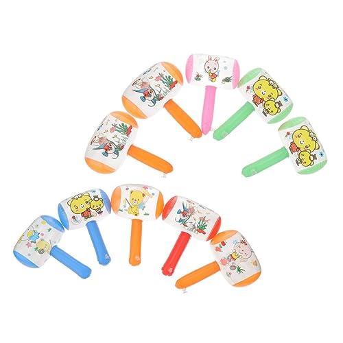 PartyKindom 8Stücke Aufblasbare Hammer Spielzeuge mit Glocke Cartoon Pool Party Hammer für Geburtstagsfeiern und Robust und Langlebig für Innen und Außenaktivitäten PartyKindom 8Stücke Aufblasbare Hammer Spielzeuge mit Glocke Cartoon Pool Party Hammer für Geburtstagsfeiern und Robust und Langlebig für Innen und Außenaktivitäten von PartyKindom
