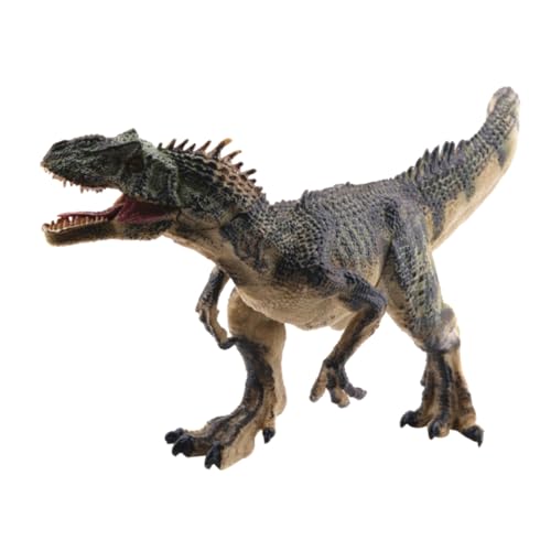 PartyKindom Allosaurus Dinosaurier Figur aus Solidem Kunststoff Realistische Simulation Stabile Standfestigkeit Detailreiches Dinosaurier für Dekoration Grün PartyKindom Allosaurus Dinosaurier Figur aus Solidem Kunststoff Realistische Simulation Stabile Standfestigkeit Detailreiches Dinosaurier für Dekoration Grün von PartyKindom