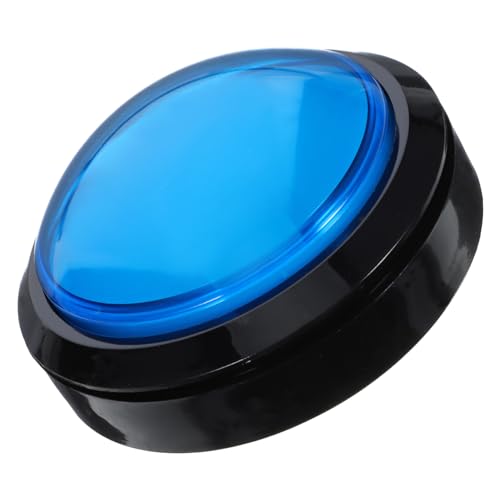 PartyKindom Antwort Summer Elektronisches Knopfspielzeug mit Großen Tasten und Licht für Spieleabende und Schulquiz Batteriefrei Blau Zufällige Lichtfarbe PartyKindom Antwort Summer Elektronisches Knopfspielzeug mit Großen Tasten und Licht für Spieleabende und Schulquiz Batteriefrei Blau Zufällige Lichtfarbe von PartyKindom