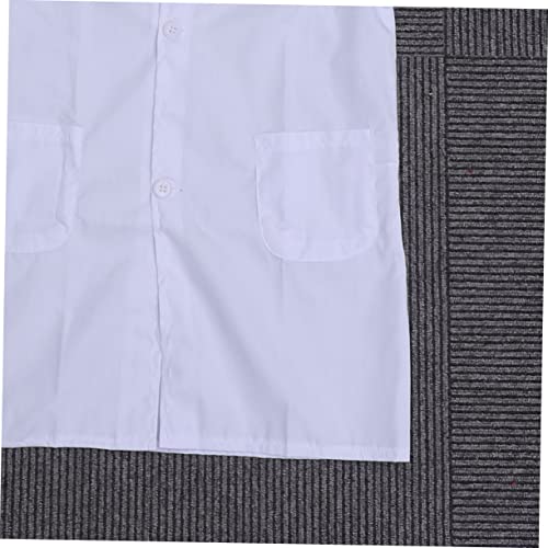 PartyKindom Arztkittel Weiß Dünn Laborkittel Kostüm Unisex Rollenspiel Cosplay Uniform Für Jungen Mädchen Small von PartyKindom
